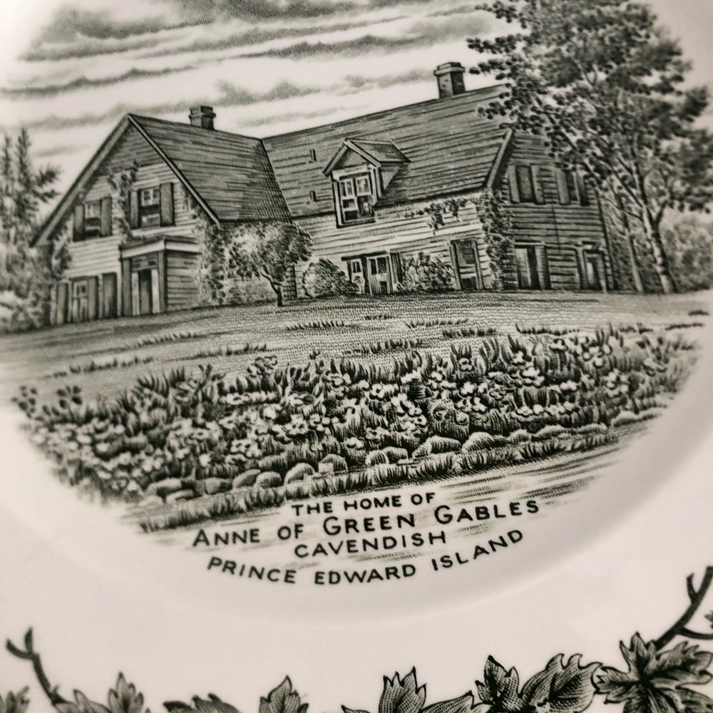 Vtg PEI Anne of Green Gables Souvenir Plate - Picture 4 of 8